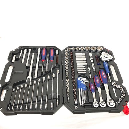 WORKPRO ハンドツール ソケットレンチセット 123点 W003025AJ