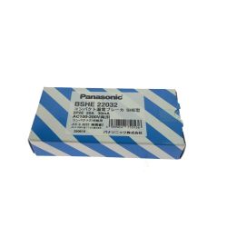 Panasonic パナソニック コンパクト漏電ブレーカ SHE型 20A AV100-200V両用 PSEマーク有 BSH22032 Sランク