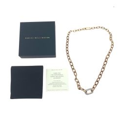 Daniel Wellington ダニエル・ウェリントン レディースアクセサリー クリスタルリンクネックレス ローズゴールド  Bランク
