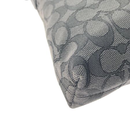 COACH コーチ レディース ショルダーバッグ シグネチャー ジャガード 斜め掛け F36182 グレー