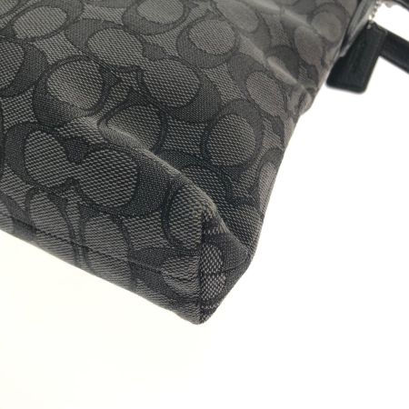 COACH コーチ レディース ショルダーバッグ シグネチャー ジャガード 斜め掛け F36182 グレー