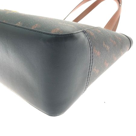 COACH コーチ レディース トートバッグ ショルダートート アウトレット ホース アンド キャリッジ ドットプリント C4061 ブラウン