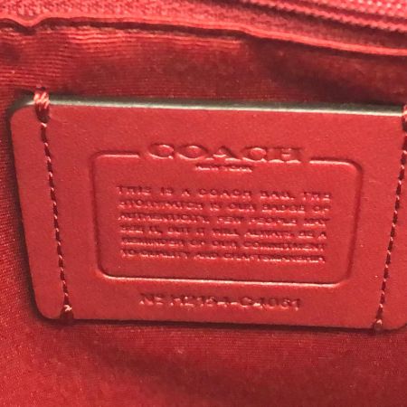 COACH コーチ レディース トートバッグ ショルダートート アウトレット ホース アンド キャリッジ ドットプリント C4061 ブラウン