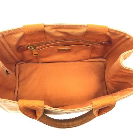 PRADA プラダ レディース トートバッグ カナパ ミニトート オレンジ