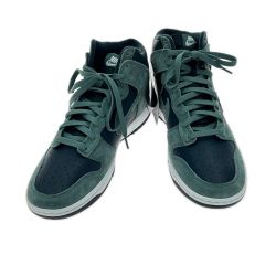 NIKE ナイキ ハイカットスニーカー グレー×ネイビー DQ7679-400 SIZE 28cm Aランク