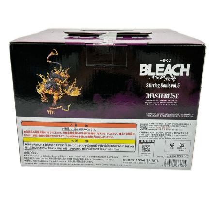 BANDAI バンダイ 四楓院夜一 「一番くじ BLEACH-ブリーチ- Stirring Souls vol.5」 MASTERLISE C賞 フィギュア