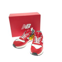 NEW BALANCE ニュー・バランス スニーカー 安全靴 セントルイス JSAA A種 プロスニーカー 作業靴 24.5cm 2601 レッド Aランク