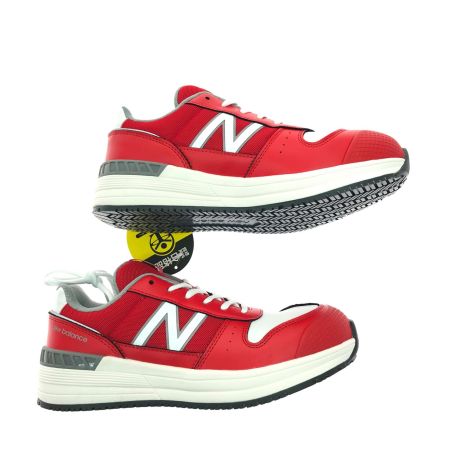 NEW BALANCE ニュー・バランス スニーカー 安全靴 セントルイス JSAA A種 プロスニーカー 作業靴 24.5cm 2601 レッド