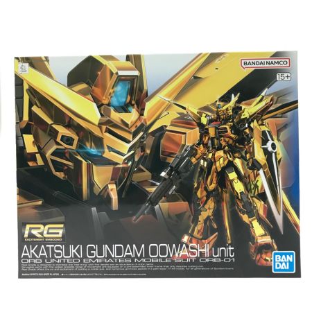 BANDAI バンダイ  1/144 RG ORB-01 アカツキガンダム(オオワシ装備) 「機動戦士ガンダムSEED DESTINY」