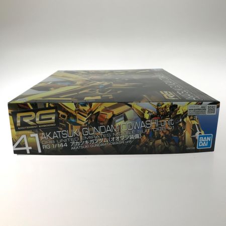 BANDAI バンダイ  1/144 RG ORB-01 アカツキガンダム(オオワシ装備) 「機動戦士ガンダムSEED DESTINY」