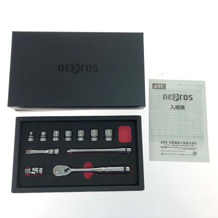 KTC nepros ネプロス ハンドツール 9.5sq.ソケットレンチセット NTB311C 11点 NTB311C
