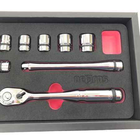 KTC nepros ネプロス ハンドツール 9.5sq.ソケットレンチセット NTB311C 11点 NTB311C