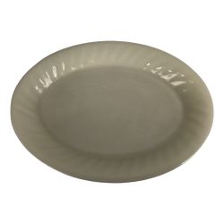 ■■ Fire King ファイヤーキング ディナープレート 30cm クリーム Cランク