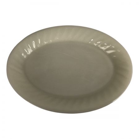  Fire King ファイヤーキング ディナープレート 30cm クリーム