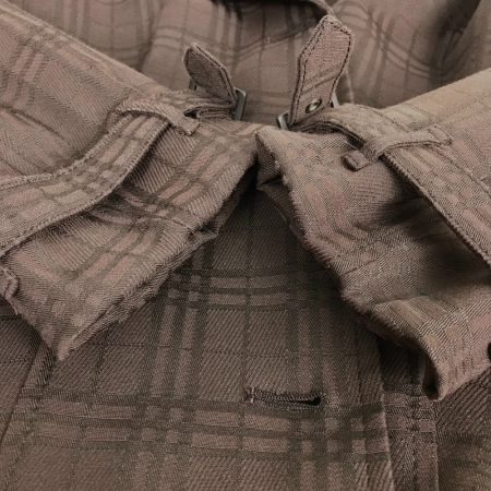  BURBERRY LONDON バーバリーロンドン ジャケット レディース サイズ46 チェック ブラウン