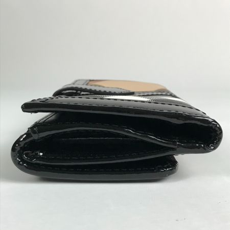  BURBERRY バーバリー 二つ折り長財布 ノバチェック PVC  SUPERNOVA BLACK