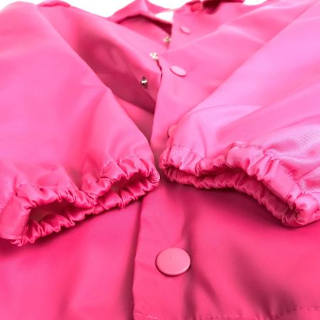  julien David ジュリアン・デイビッド コーチジャケット ボタン ナイロン メンズ サイズS ピンク
