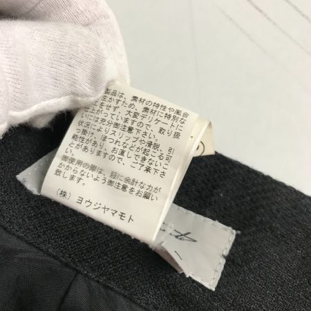  ヨウジヤマモト YOUJI YAMAMOTO サルエルパンツ サイズ1 FX-P07-301 ブラック