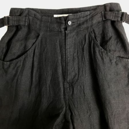  ヨウジヤマモト YOUJI YAMAMOTO サルエルパンツ サイズ1 FX-P07-301 ブラック