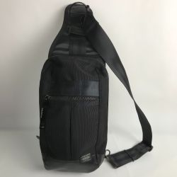 ■■ PORTER ポーター HEAT ヒート ワンショルダーバッグ ボディバッグ 吉田カバン 日本製 ブラック Bランク