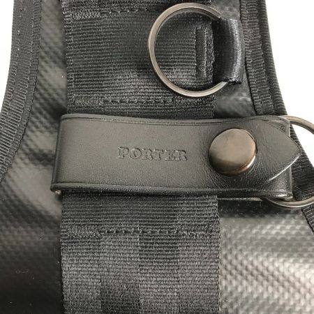  PORTER ポーター HEAT ヒート ワンショルダーバッグ ボディバッグ 吉田カバン 日本製 ブラック