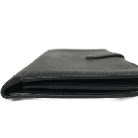 HERMES エルメス ベアンスフレ ヴォー・エプソン □R刻印 2014年製 二つ折り財布 ブラック