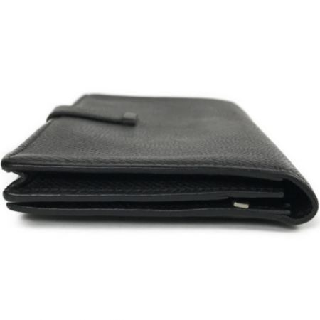  HERMES エルメス ベアンスフレ ヴォー・エプソン □R刻印 2014年製 二つ折り財布 ブラック
