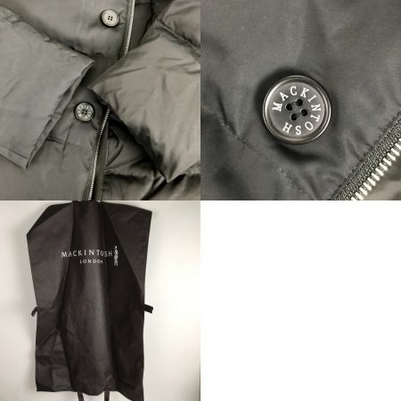  MACKINTOSH LONDON マッキントッシュロンドン フーデッドダウン サイズ42(Lサイズ)  G1C34-228-09 ブラック