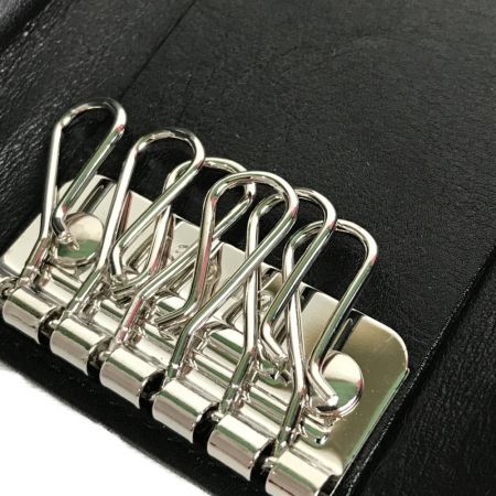  GUCCI グッチ 6連キーケース  レザー 箱付 0332149 ブラック