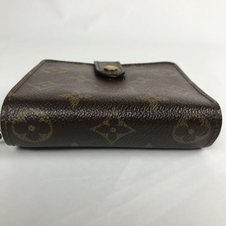  LOUIS VUITTON ルイヴィトン モノグラム コンパクトジップ 2つ折り財布  M61667