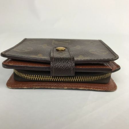  LOUIS VUITTON ルイヴィトン モノグラム コンパクトジップ 2つ折り財布  M61667