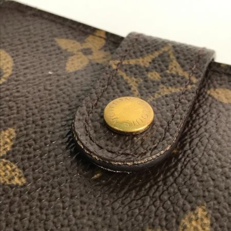  LOUIS VUITTON ルイヴィトン モノグラム コンパクトジップ 2つ折り財布  M61667