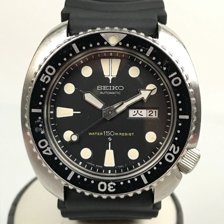 SEIKO セイコー 3rd サードダイバー 150m ウレタンベルト 自動巻き 本体のみ 6306-7001｜中古｜なんでもリサイクルビッグバン