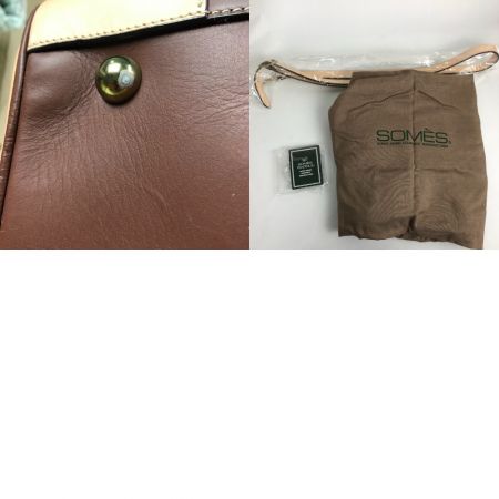  Somes Saddle ソメスサドル ボストンバッグ レザー ブラウン
