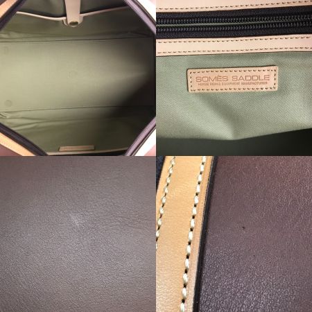  Somes Saddle ソメスサドル ボストンバッグ レザー ブラウン