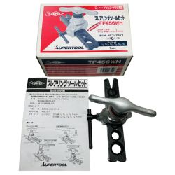 ЗЗ SUPER TOOL フレアリングツールセット フィードハンドル型 取説・箱付 TF456WH Aランク