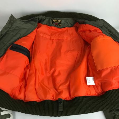  VANSON バンソン ライディングジャケット サイズL プロテクター欠品 VS578-W1501 オリーブ