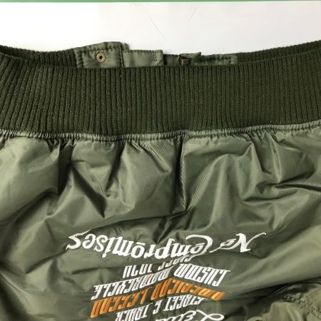  VANSON バンソン ライディングジャケット サイズL プロテクター欠品 VS578-W1501 オリーブ