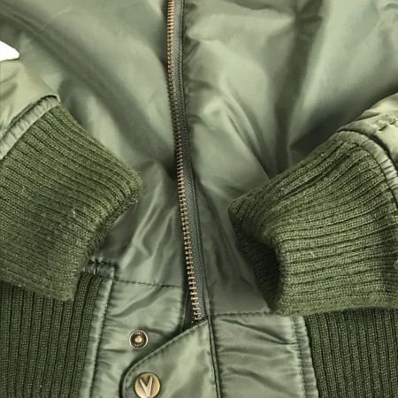  VANSON バンソン ライディングジャケット サイズL プロテクター欠品 VS578-W1501 オリーブ