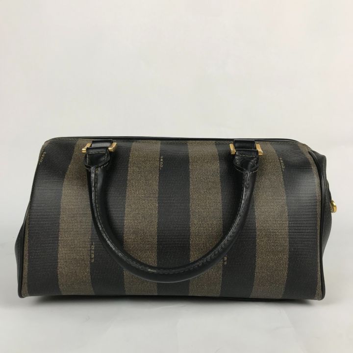 FENDI フェンディ ペカン柄 ミニボストンバッグ ハンドバッグ ブラウン｜中古｜なんでもリサイクルビッグバン