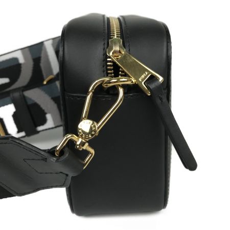  FURLA フルラ クロスボディバッグ Brava mini ショルダーバッグ  283370 ベージュ×ブラック