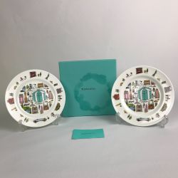 ■■ Tiffany & Co. ティファニー 5thアベニュー プレート 2枚 皿  ティファニー Sランク