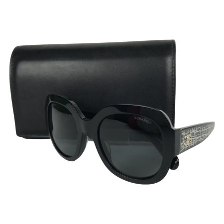  CHANEL シャネル サングラス ケース付 5433-A ブラック