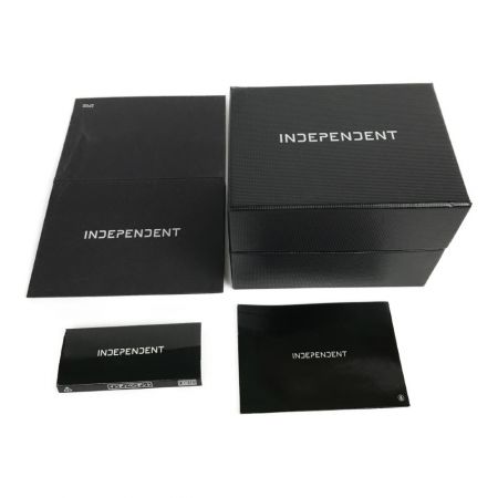  CITIZEN シチズン INDEPENDENT インディペンデント 自動巻き メンズ腕時計 BJ3-446-91 展示品