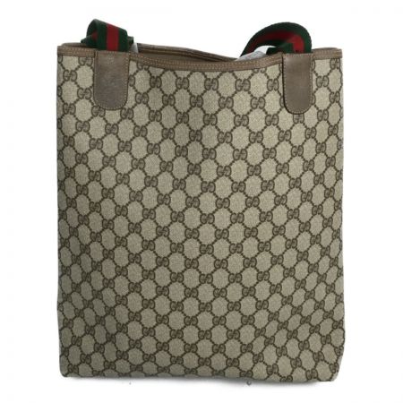  GUCCI グッチ オールドグッチ GG柄 シェリーライン トートバッグ 39.02.003.