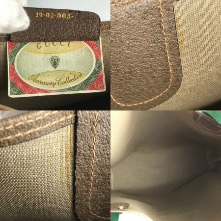  GUCCI グッチ オールドグッチ GG柄 シェリーライン トートバッグ 39.02.003.