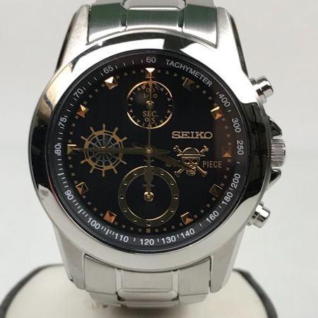  SEIKO×ONE PIECE セイコー ワンピース 15th コラボ クロノグラフ メンズ腕時計 7T92-HAS0