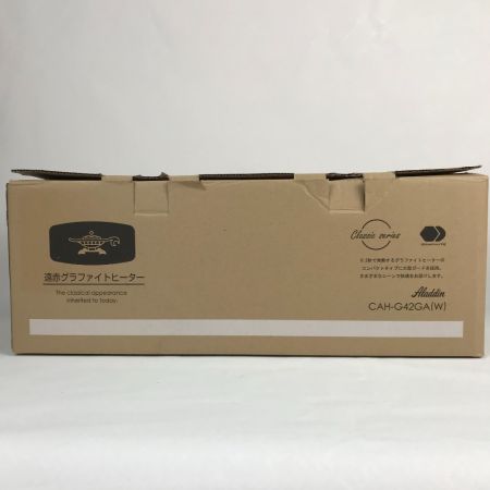  Aladdin アラジン 遠赤外線グラファイトヒーター 電気ストーブ 2020年製 CAH-G42GA