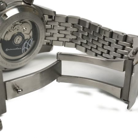  SPINNAKER スピニカー ブラッドナー インナーベゼル 自動巻き メンズ腕時計 ブルー SP-5062