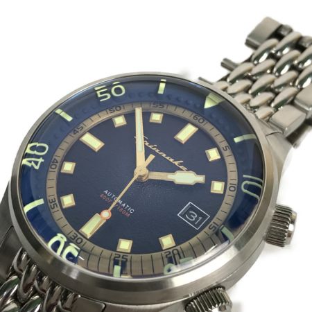  SPINNAKER スピニカー ブラッドナー インナーベゼル 自動巻き メンズ腕時計 ブルー SP-5062
